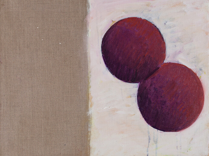 Fabian Peake, Here and There, 2013, oil on canvas, 40 x 50cm 