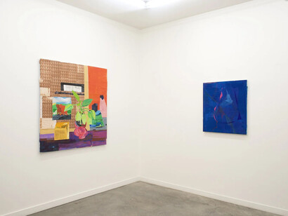 Hampton Boyer, Wielding instinct, exhibition view. Courtesy of Romer Young Gallery