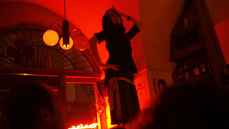 Gemmayzeh, in a club