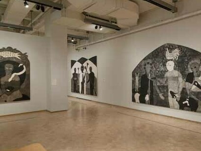 A Retrospective of Cuban Printmaker Belkis Ayón. Courtesy of Museo del Barrio