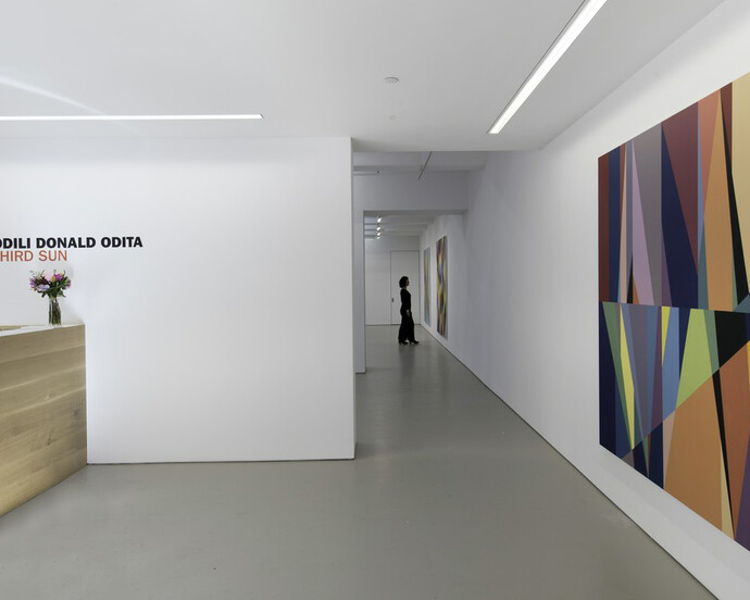 Odili Donald Odita. Courtesy of Jack Shainman Gallery