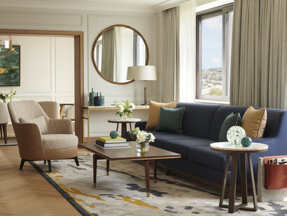 The Carlton Tower, Royal Suite Dining Living Room