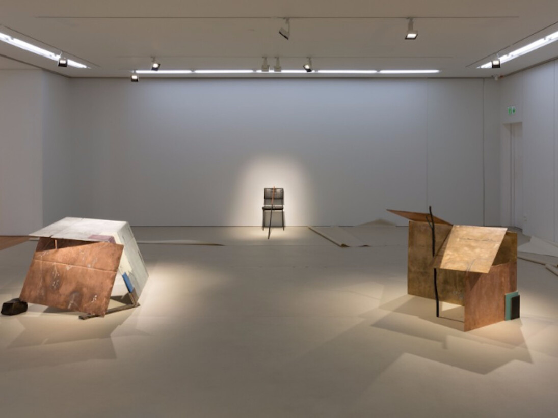 Tatiana Trouvé, Exhibition view. Courtesy of Perrotin gallery