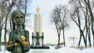 Memorial to Holodomor victims, Kyiv, Ukraine