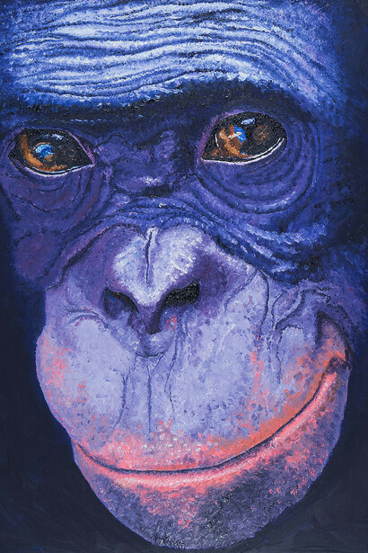 Simona Liberati, Serenity, oil on canvas, cm 120x90