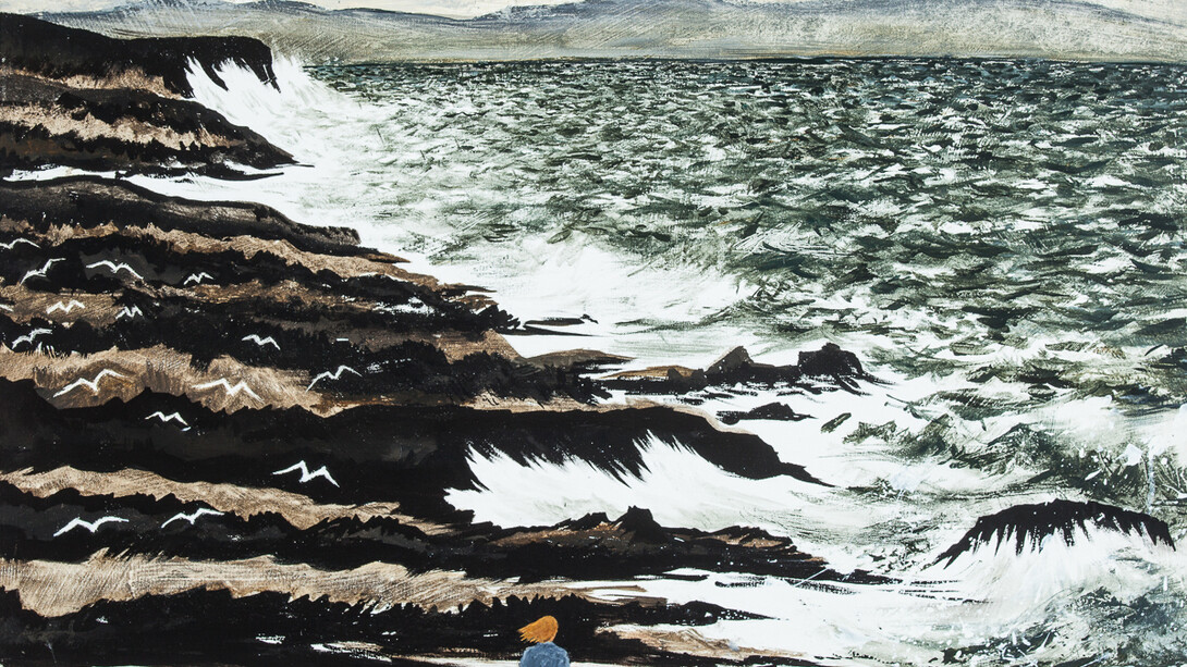 Alex Uxbridge, Watching the waves crash