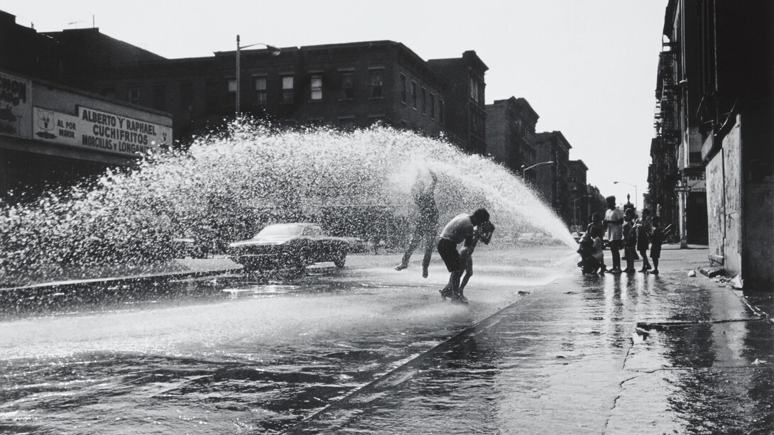 Hiram Maristany, Hydrant, in the air, 1963. Courtesy of Whitney Museum