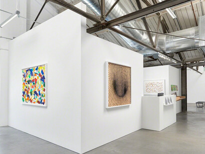 Vik Muniz, Exhibition view. Courtesy of Rena Bransten Gallery