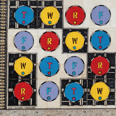 Magic Circles. Courtesy of Ricco Maresca Gallery