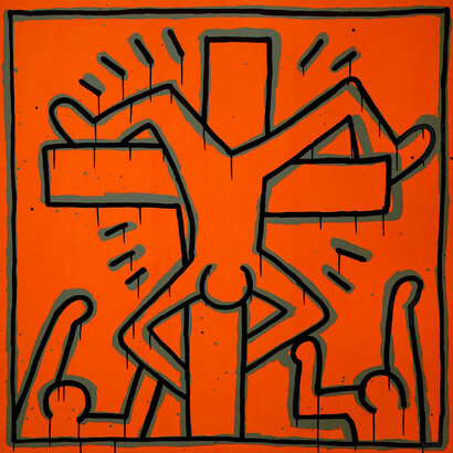 Keith Haring. Courtesy of Albertina