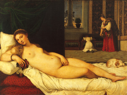 Venere di Urbino, Tiziano, 1538