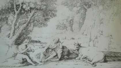 Hermes che sconfigge Argo, Collezione Repetti