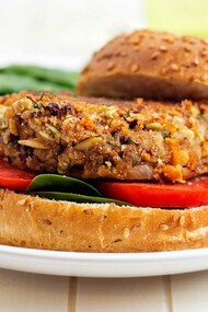 Hamburguesa de lentejas