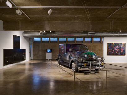 Vincent Valdez, Just a dream… exhibition view. Courtesy of Contemporary Arts Museum Houston