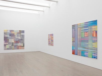 Bernard Frize. Courtesy of Perrotin New York