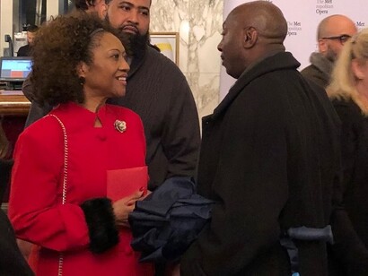 Elaine Norman Sturkey, sorella minore dell'artista scomparsa a fine settembre