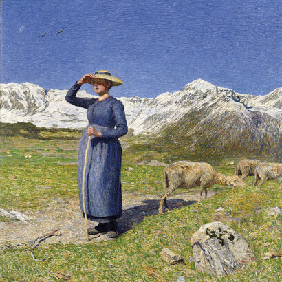 Giovanni Segantini, Mezzogiorno sulle Alpi
