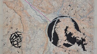 Opiemme, Cartina di Bolzano, 54x40, 2015, Courtesy Galleria Porta Nova 12, Bologna