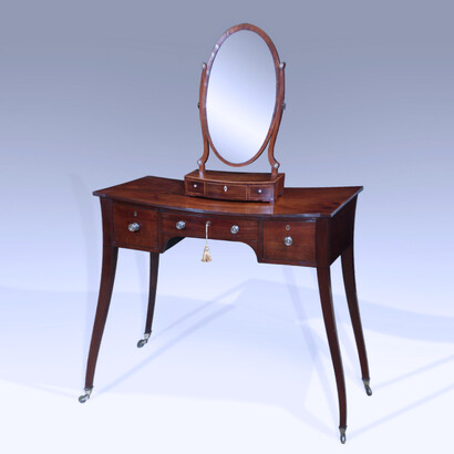 Me veía en el espejo de un tocador parecido al que uso para arreglarme todos los días