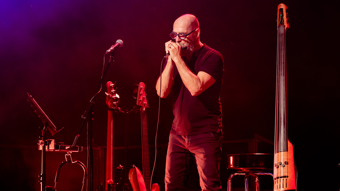 Ritratto di Stefano Olivato. Per gentile concessione del Venezia Jazz Festival