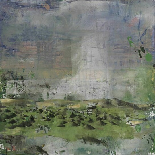 Marius Bercea Solitude of the Hills 2013 Oil on canvas 143 x 145 cm / (56¼ x 57⅛ in), courtesy of the artist and Blain|Southern, copyright the artist