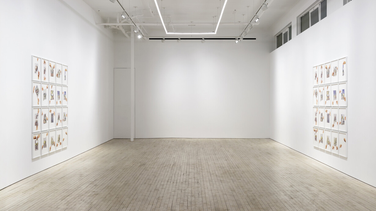 Asher Liftin, Cat’s cradle, exhibition view. Courtesy of Nino Mier Gallery