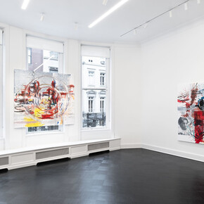 Leyla Yenirce, Eye level, exhibition view. Courtesy of Petzel Gallery