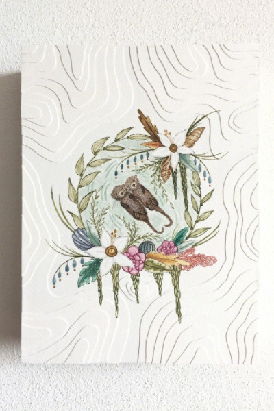 Petals & Paws. Courtesy of Flower Pepper Gallery