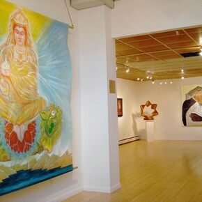 Sanctuary, exhibition view. Courtesy of Tabla Rasa Gallery