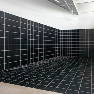 Regina Silveira, Graphos, vista da exposição. Cortesia da Luciana Brito Galeria