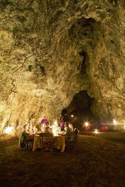 Romantic cave in Campi Ya Kanzi 