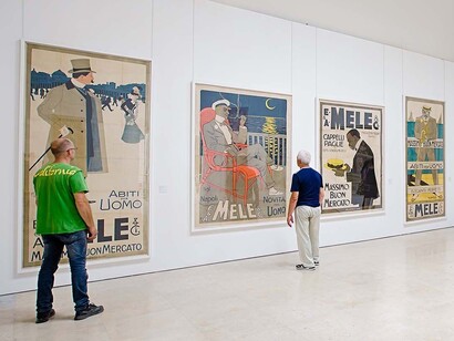 Manifesti Mele, Exhibition view. Courtesy of Museo di Capodimonte