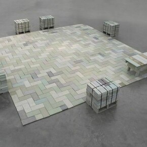 Dan Peterman, Ground Cover, 1995. Collection Museum of Contemporary Art Chicago, gift of the Susan and Lewis Manilow Collection of Chicago Artists. © 1995 Dan Peterman. Photo: Nathan Keay, © MCA Chicago