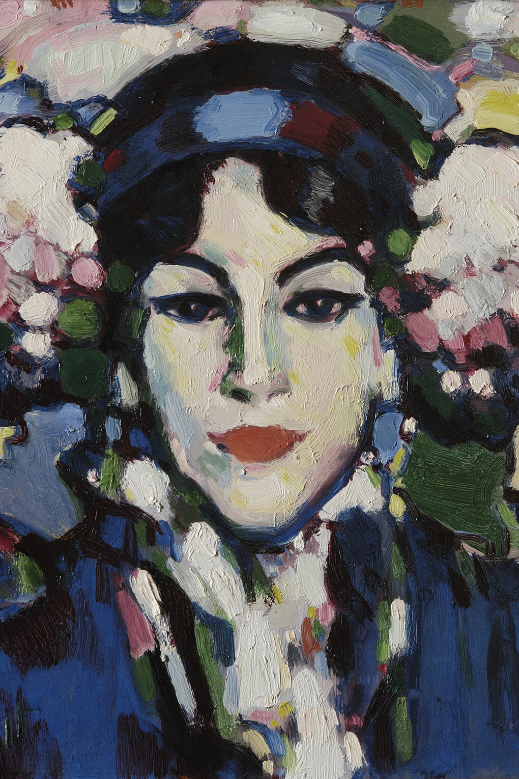 John Duncan Fergusson, Hortensia, 1910, Oil on canvas, The University of Aberdeen Museums, Scotland; bequeathed by Eric Linklater (1976), © The Fergusson Gallery, Perth & Kinross Council, Scotland 