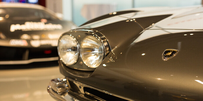 Lamborghini. Courtesy of Erarta Museum