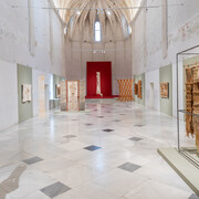 Chonín, Tejer el vacío, vista de exhibición. Cortesía del Centro Andaluz de Arte Contemporáneo