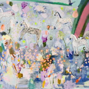 Kate Debbo, Light years (detail), 2025. Courtesy of Linton and Kay