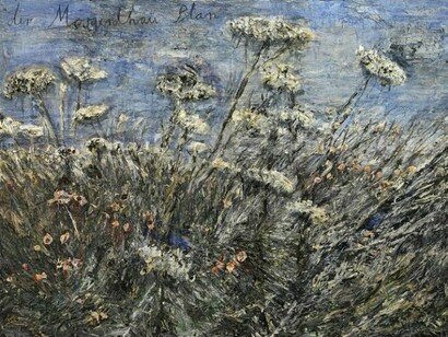Anselm Kiefer (German, born 1945). der Morgenthau Plan, 2012. Emulsion and acrylic on photograph on canvas, overall: 110 x 224 inches (279.4 x 568.96 cm). Collection Albright-Knox Art Gallery, Buffalo, NY. Pending Acquisition Funds, 2013. Image courtesy of Gagosian Gallery
