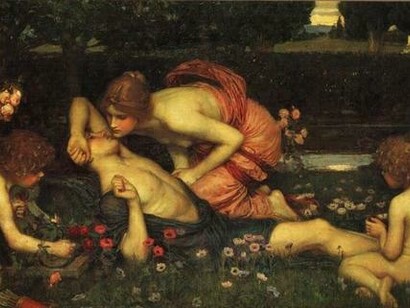 John William Waterhouse, Il risveglio di Adone