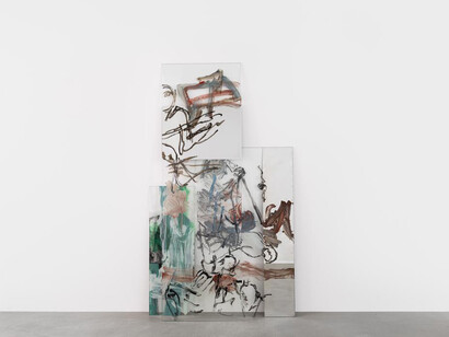 Nick Mauss, In this time, exhibition view. Courtesy of Galerie Chantal Crousel