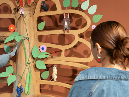 Yvette Molina, A promise to the leaves, exhibition view. Courtesy of Tang Museum