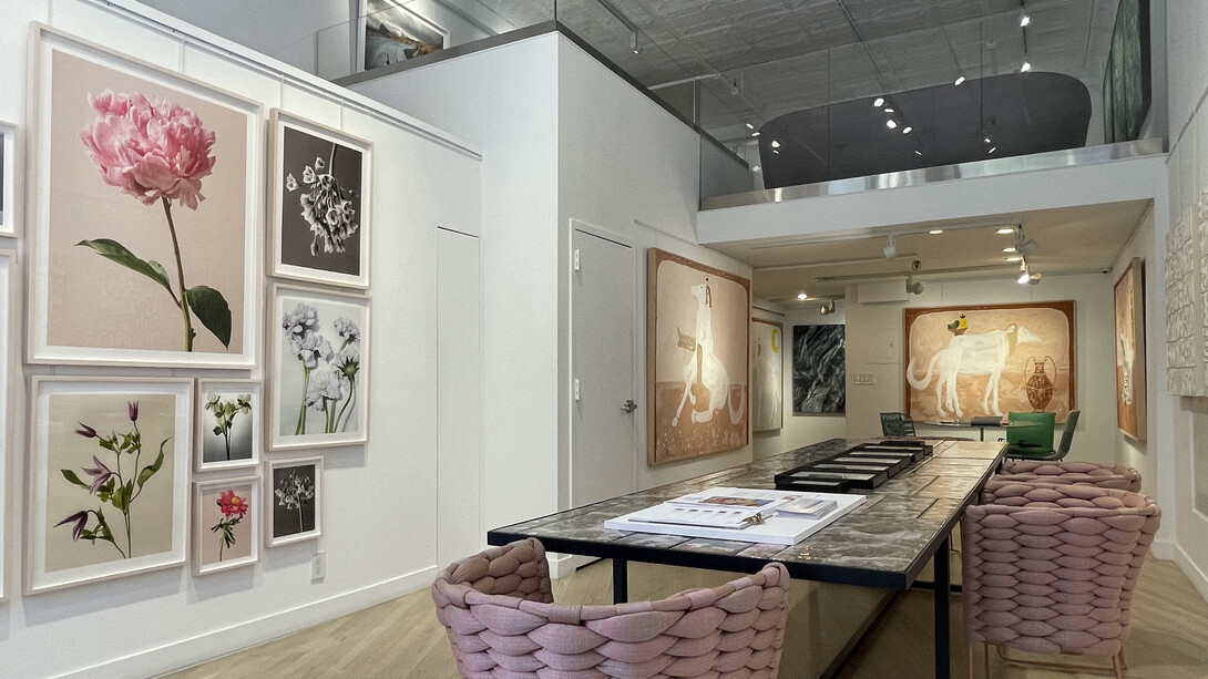 Various artists, The light within, exhibition view. Courtesy of Space Gallery
