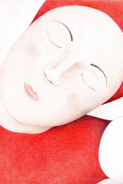 Dora e le uova - Illustrazione di Greta Croci