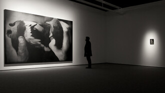 Alain Urrutia. Paraleloan (in parallel). 2013. Óleo sobre lienzo. 250 x 400 cm
