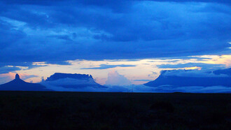 Large plateaus, known as ''Tepuyes'', dot the landscape of the Gran Savana Road, Venezuela