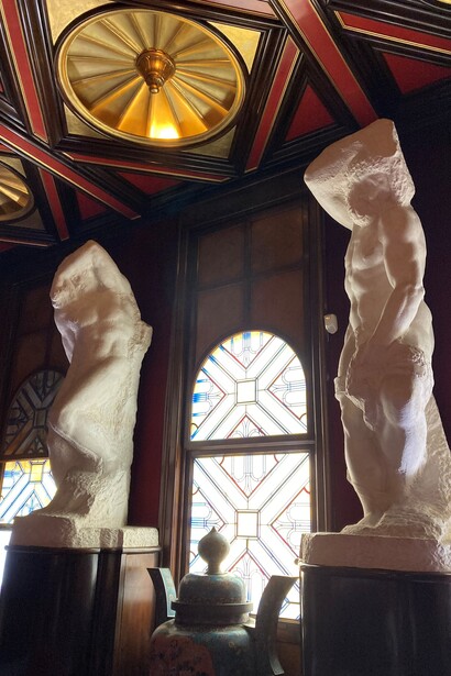 Il Vittoriale degli italiani, interno, Gardone, Italia. Foto di Flavius Roversi