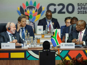 The 2025 G20 Summit. The official overarching theme was “solidarity, equality, and sustainability,” but for who?