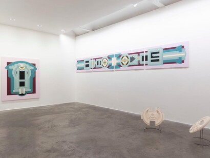 Hazel O’Sullivan, Circa ré, exhibition view. Courtesy of Kerlin Gallery 