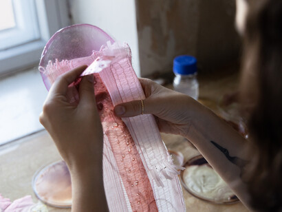 Borrowed Matter/ Materia Prestada, process, photo ©Vertti Virasjoki