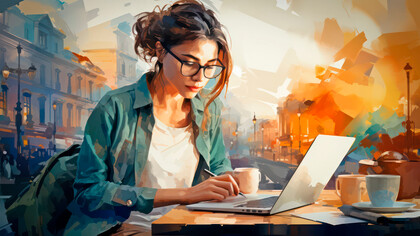 Ilustração da geração millenial. A nossa expectativa na vida e no mercado de trabalho era altíssima